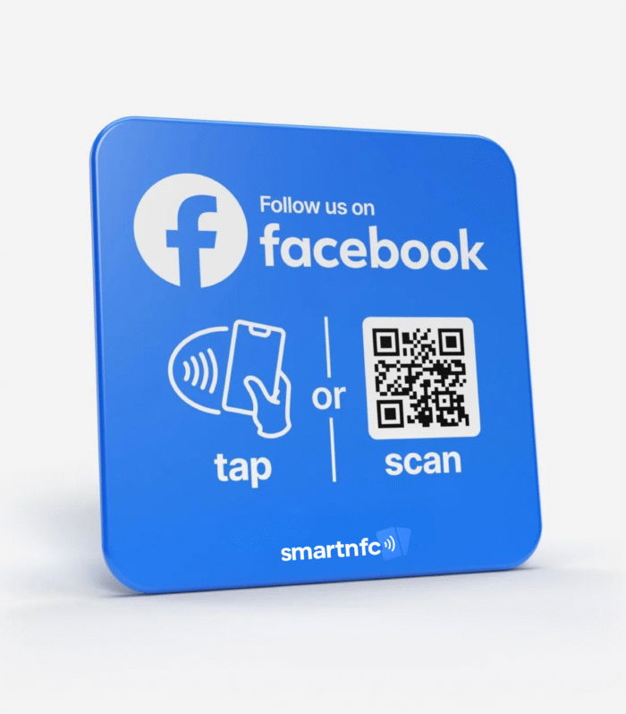 Placa NFC Facebook - Ganha Seguidores e Aumenta o Engajamento