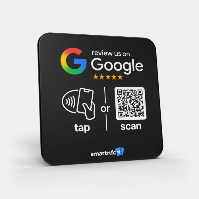 Placa NFC Google Review - Aumenta Avaliações com 1 Toque