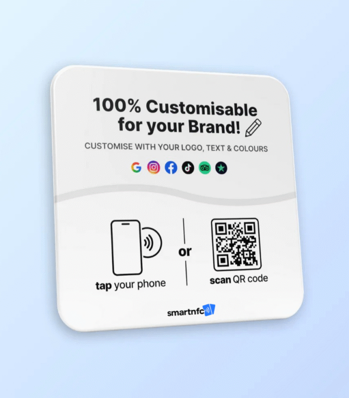 Placa NFC Personalizável - Cria a Tua Placa com Design 100% Único